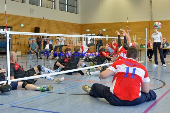 Endspiel Volksbank Kraichgau und Friends Cup Sitzvolleyball (© Siegfried Lörz)