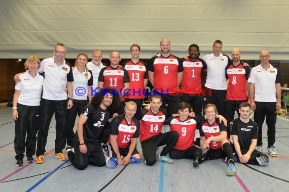 Sitzvolleyball Länderspiel Deutschland vs Kroatien  (© Siegfried Lörz)