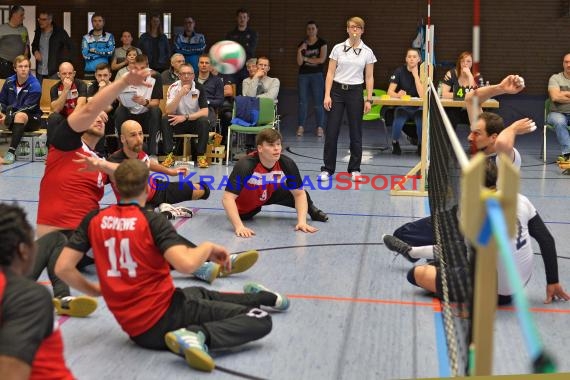 Sitzvolleyball Länderspiel Deutschland vs Kroatien  (© Siegfried Lörz)