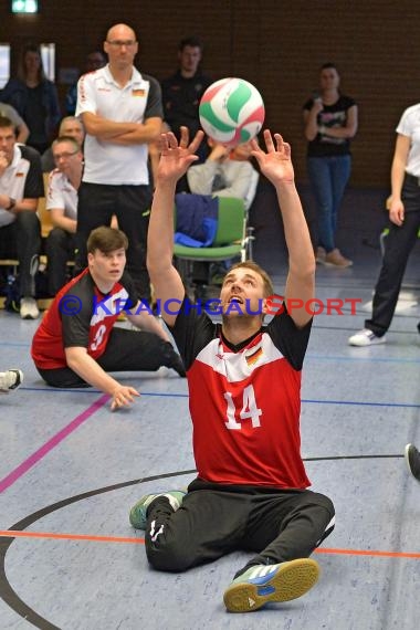 Sitzvolleyball Länderspiel Deutschland vs Kroatien  (© Siegfried Lörz)