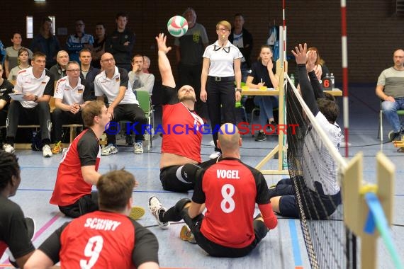 Sitzvolleyball Länderspiel Deutschland vs Kroatien  (© Siegfried Lörz)