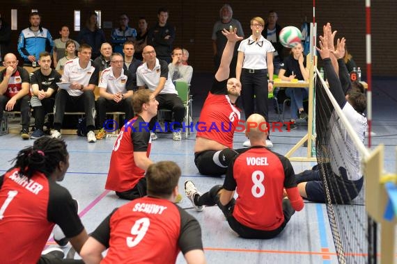 Sitzvolleyball Länderspiel Deutschland vs Kroatien  (© Siegfried Lörz)