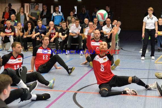 Sitzvolleyball Länderspiel Deutschland vs Kroatien  (© Siegfried Lörz)