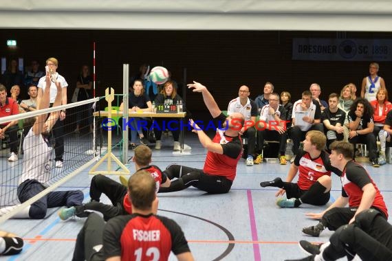 Sitzvolleyball Länderspiel Deutschland vs Kroatien  (© Siegfried Lörz)