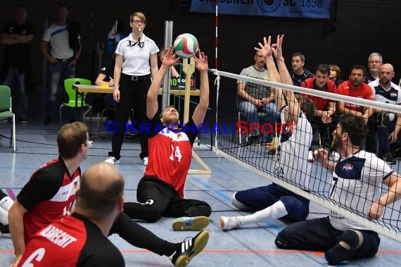 Sitzvolleyball Länderspiel Deutschland vs Kroatien  (© Siegfried Lörz)