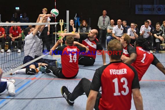 Sitzvolleyball Länderspiel Deutschland vs Kroatien  (© Siegfried Lörz)