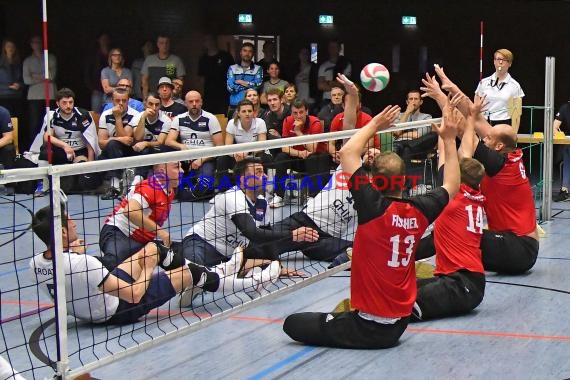 Sitzvolleyball Länderspiel Deutschland vs Kroatien  (© Siegfried Lörz)