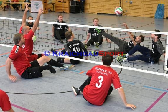 2. Volksbank Cup Sitzvolleyball Sinsheim-Helmstadt vs Dresdner SC (© Siegfried Lörz)