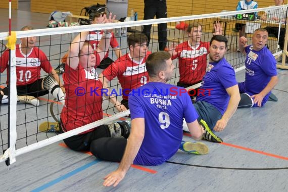 2. Volksbank Cup Sitzvolleyball IOK Bosna vs Bayer Leverkusen  (© Siegfried Lörz)