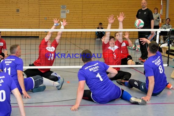 2. Volksbank Cup Sitzvolleyball IOK Bosna vs Bayer Leverkusen  (© Siegfried Lörz)