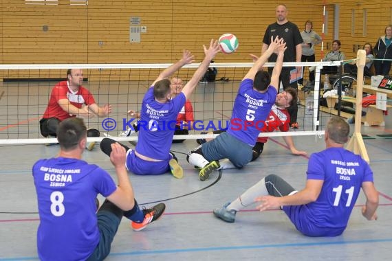 2. Volksbank Cup Sitzvolleyball IOK Bosna vs Bayer Leverkusen  (© Siegfried Lörz)