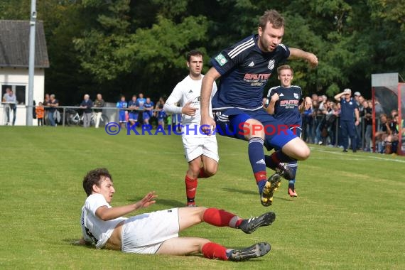 Kreisklasse A Sinsheim FC Weiler vs VfL Mühlbach 24.09.2017 (© Siegfried Lörz)