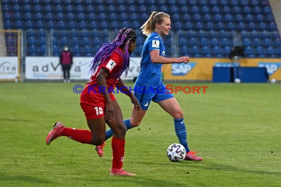 1.FBL - 2020/2021 - TSG 1899 Hoffenheim vs. SC Sand (© Kraichgausport / Loerz)