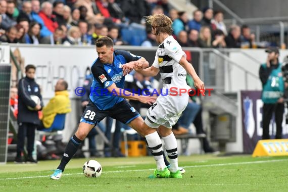 1. BL - 16/17 - TSG 1899 Hoffenheim vs. Bor. Moenchengladbach (© Kraichgausport / Loerz)