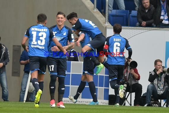 1. BL - 16/17 - TSG 1899 Hoffenheim vs. Bor. Moenchengladbach (© Kraichgausport / Loerz)