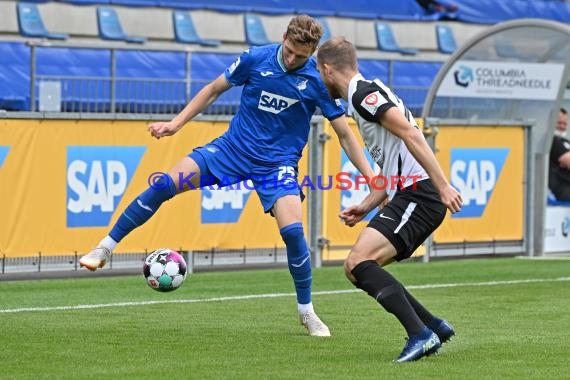 Regionalliga Suedwest - 2020/2021 - TSG 1899 Hoffenheim II vs. SV 07 Elversberg (© Kraichgausport / Loerz)