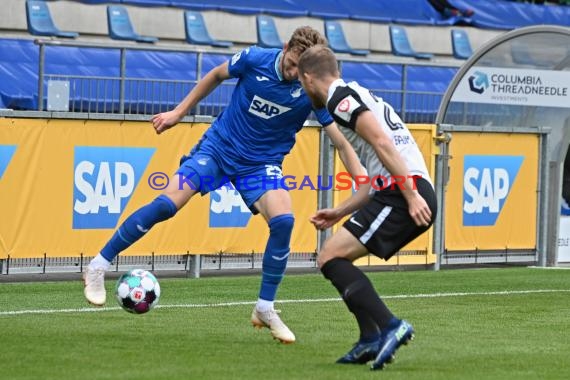 Regionalliga Suedwest - 2020/2021 - TSG 1899 Hoffenheim II vs. SV 07 Elversberg (© Kraichgausport / Loerz)