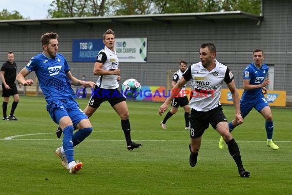 Regionalliga Suedwest - 2020/2021 - TSG 1899 Hoffenheim II vs. SV 07 Elversberg (© Kraichgausport / Loerz)