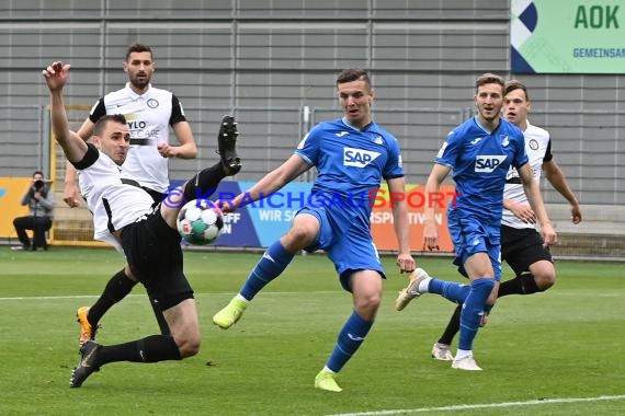 Regionalliga Suedwest - 2020/2021 - TSG 1899 Hoffenheim II vs. SV 07 Elversberg (© Kraichgausport / Loerz)