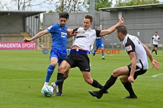 Regionalliga Suedwest - 2020/2021 - TSG 1899 Hoffenheim II vs. SV 07 Elversberg (© Kraichgausport / Loerz)