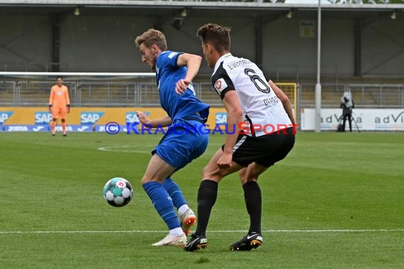 Regionalliga Suedwest - 2020/2021 - TSG 1899 Hoffenheim II vs. SV 07 Elversberg (© Kraichgausport / Loerz)