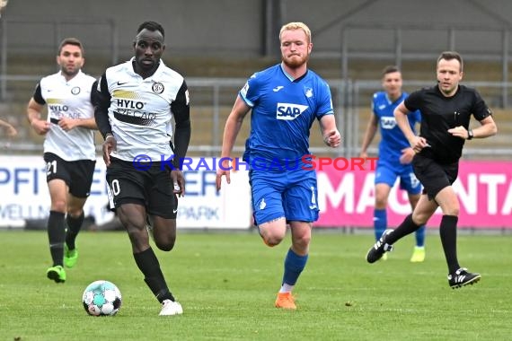 Regionalliga Suedwest - 2020/2021 - TSG 1899 Hoffenheim II vs. SV 07 Elversberg (© Kraichgausport / Loerz)