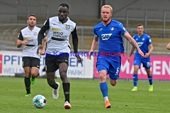 Regionalliga Suedwest - 2020/2021 - TSG 1899 Hoffenheim II vs. SV 07 Elversberg (© Kraichgausport / Loerz)