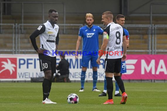 Regionalliga Suedwest - 2020/2021 - TSG 1899 Hoffenheim II vs. SV 07 Elversberg (© Kraichgausport / Loerz)