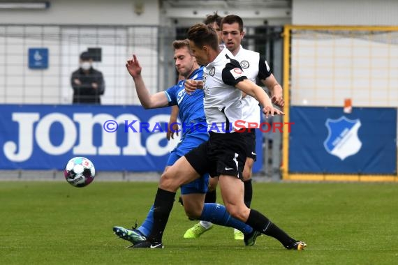 Regionalliga Suedwest - 2020/2021 - TSG 1899 Hoffenheim II vs. SV 07 Elversberg (© Kraichgausport / Loerz)