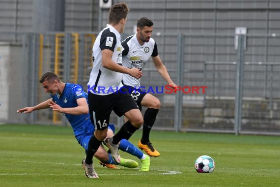 Regionalliga Suedwest - 2020/2021 - TSG 1899 Hoffenheim II vs. SV 07 Elversberg (© Kraichgausport / Loerz)