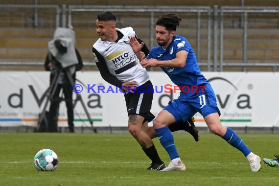 Regionalliga Suedwest - 2020/2021 - TSG 1899 Hoffenheim II vs. SV 07 Elversberg (© Kraichgausport / Loerz)