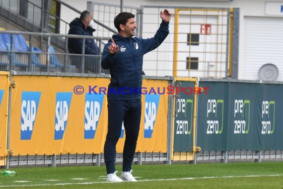 Regionalliga Suedwest - 2020/2021 - TSG 1899 Hoffenheim II vs. SV 07 Elversberg (© Kraichgausport / Loerz)