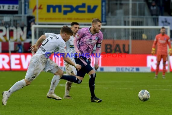 2. BL - 19/20 - SV Sandhausen vs. Hamburger SV (© Kraichgausport / Loerz)