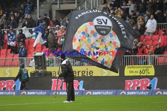 2. BL - 19/20 - SV Sandhausen vs. Hamburger SV (© Kraichgausport / Loerz)