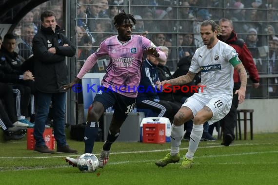 2. BL - 19/20 - SV Sandhausen vs. Hamburger SV (© Kraichgausport / Loerz)