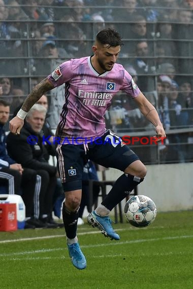 2. BL - 19/20 - SV Sandhausen vs. Hamburger SV (© Kraichgausport / Loerz)