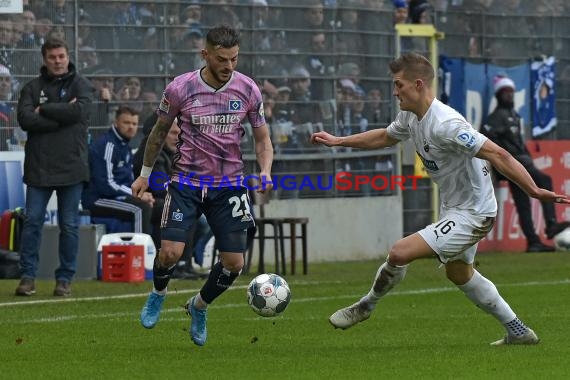 2. BL - 19/20 - SV Sandhausen vs. Hamburger SV (© Kraichgausport / Loerz)