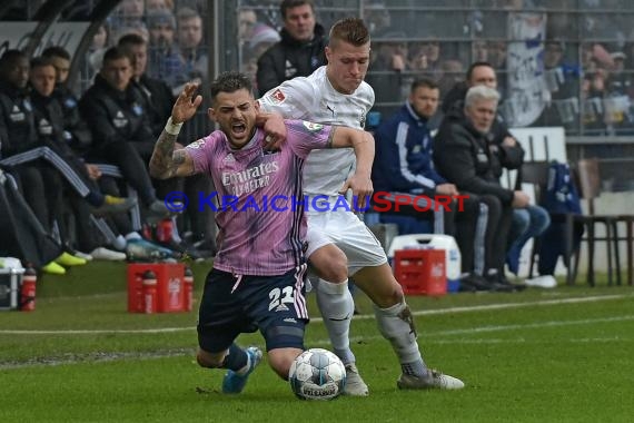 2. BL - 19/20 - SV Sandhausen vs. Hamburger SV (© Kraichgausport / Loerz)