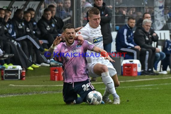 2. BL - 19/20 - SV Sandhausen vs. Hamburger SV (© Kraichgausport / Loerz)