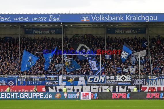 2. BL - 19/20 - SV Sandhausen vs. Hamburger SV (© Kraichgausport / Loerz)