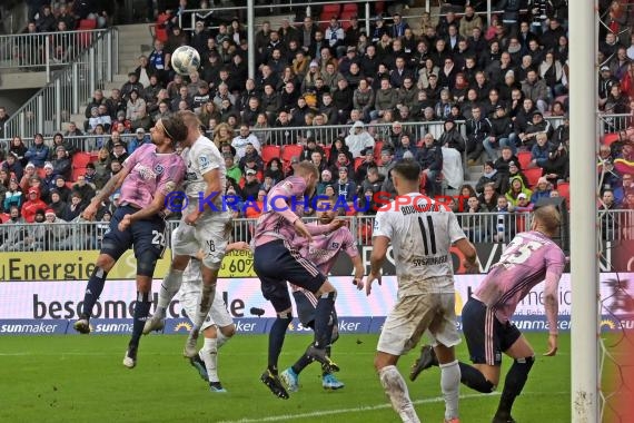 2. BL - 19/20 - SV Sandhausen vs. Hamburger SV (© Kraichgausport / Loerz)