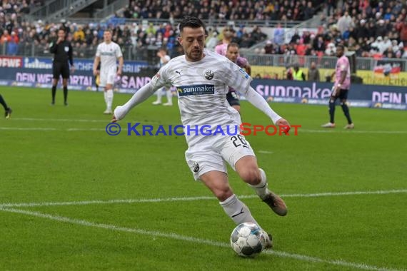 2. BL - 19/20 - SV Sandhausen vs. Hamburger SV (© Kraichgausport / Loerz)