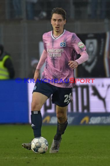 2. BL - 19/20 - SV Sandhausen vs. Hamburger SV (© Kraichgausport / Loerz)