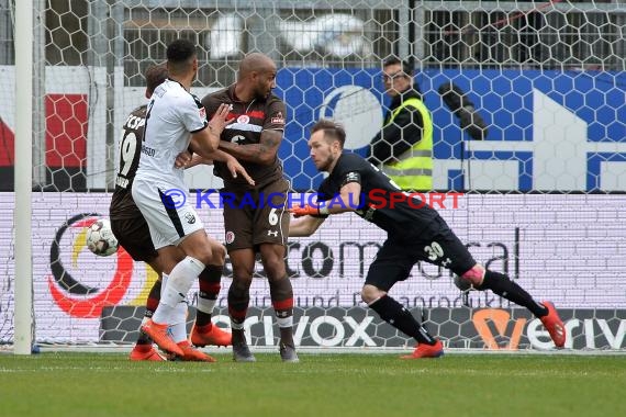 2. BL - 18/19 - SV Sandhausen vs. FC St. Pauli (© Fotostand / Loerz)