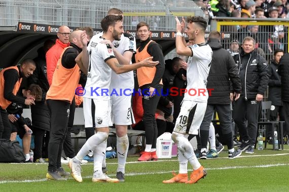 2. BL - 18/19 - SV Sandhausen vs. FC St. Pauli (© Fotostand / Loerz)