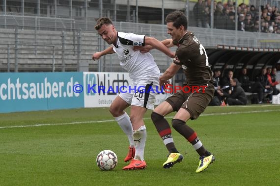 2. BL - 18/19 - SV Sandhausen vs. FC St. Pauli (© Fotostand / Loerz)