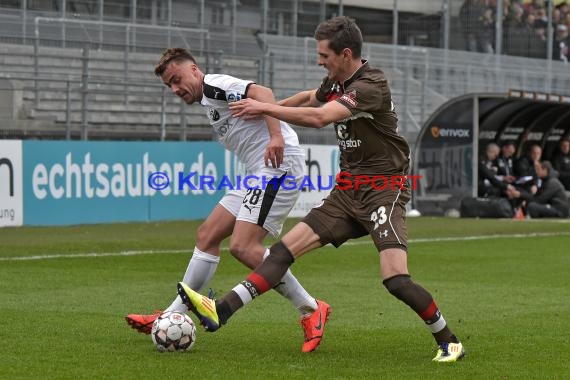 2. BL - 18/19 - SV Sandhausen vs. FC St. Pauli (© Fotostand / Loerz)