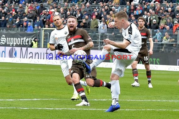 2. BL - 18/19 - SV Sandhausen vs. FC St. Pauli (© Fotostand / Loerz)