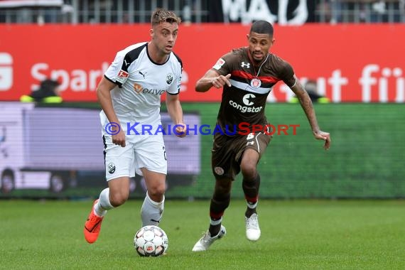 2. BL - 18/19 - SV Sandhausen vs. FC St. Pauli (© Fotostand / Loerz)