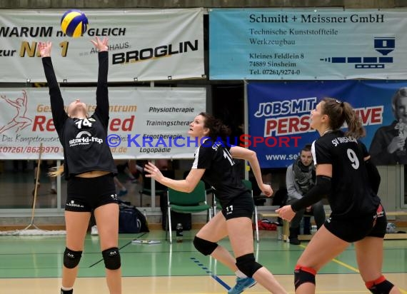 Volleyball Damen 3. Liga Süd SV Sinsheim vs TG Bad Soden  (© Siegfried)